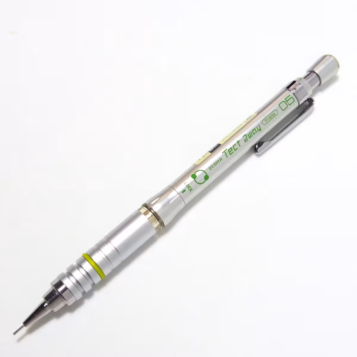 文具收藏起點-ZEBRA Tect 2 way MA41 ｜經典搖搖筆的機械美學