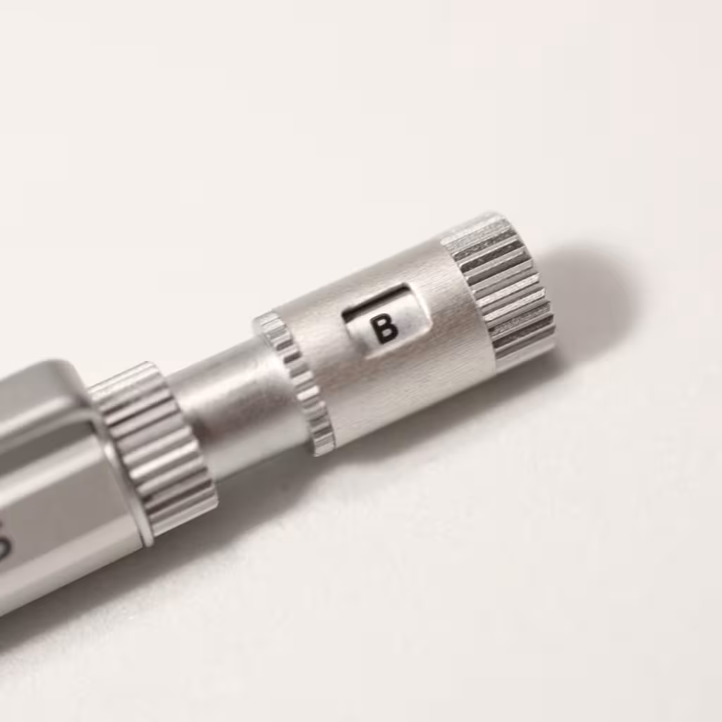 OHTO Super Promecha自動鉛筆 筆芯硬度視窗