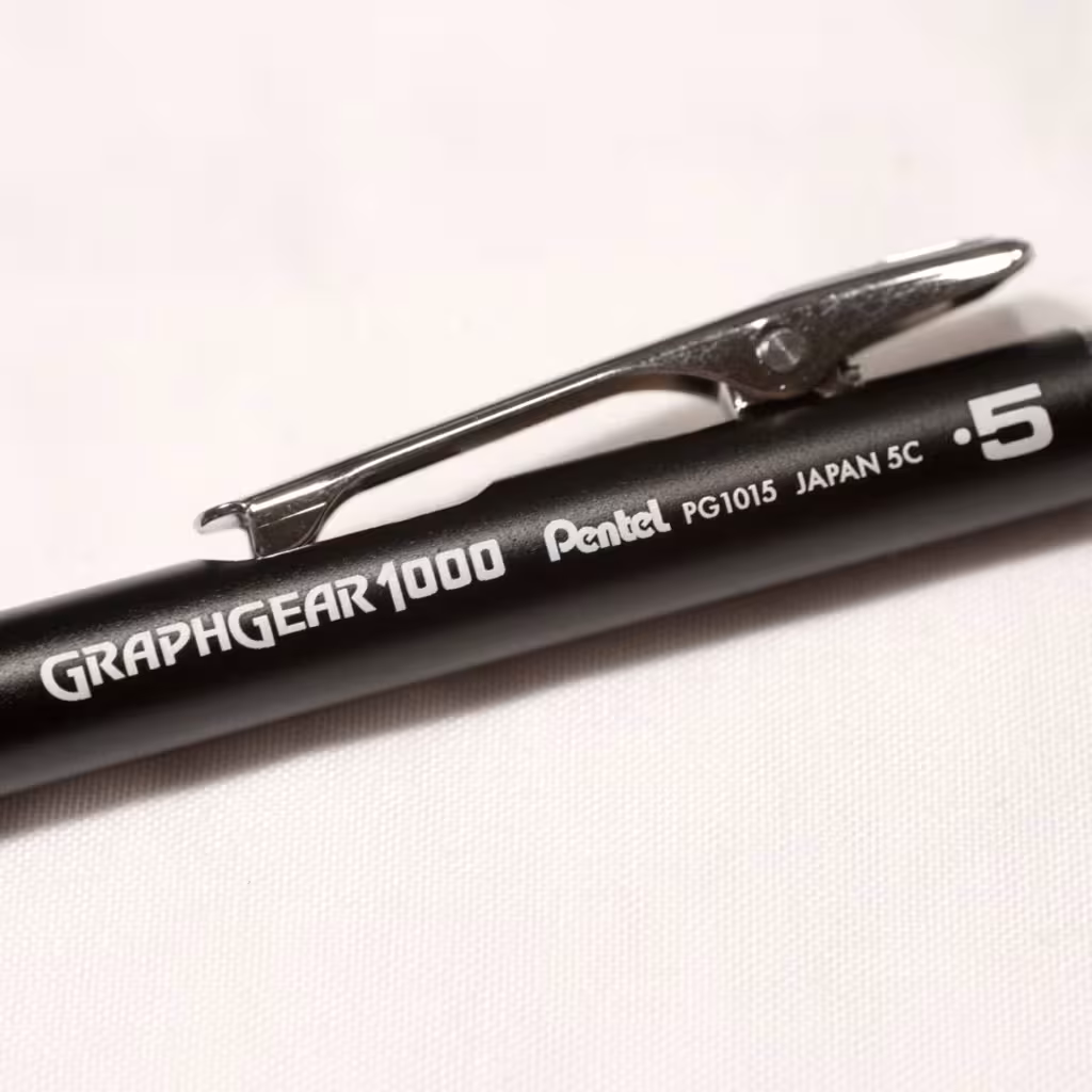 PENTEL GRAPHGEAR 1000 (PG1015)  Pentel製圖用自動鉛筆60週年限定版 LOGO