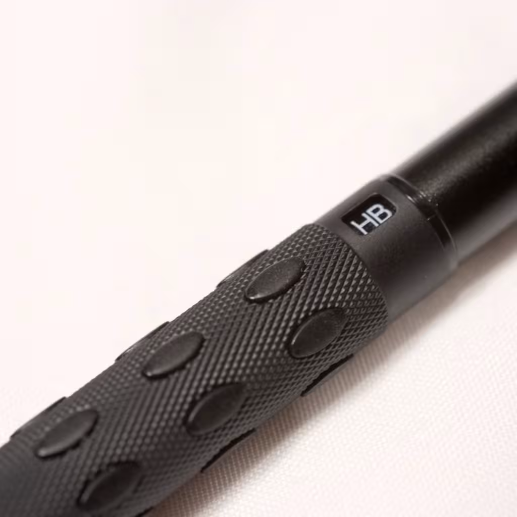 PENTEL GRAPHGEAR 1000 (PG1015)  Pentel製圖用自動鉛筆60週年限定版 握位和筆芯硬度視窗