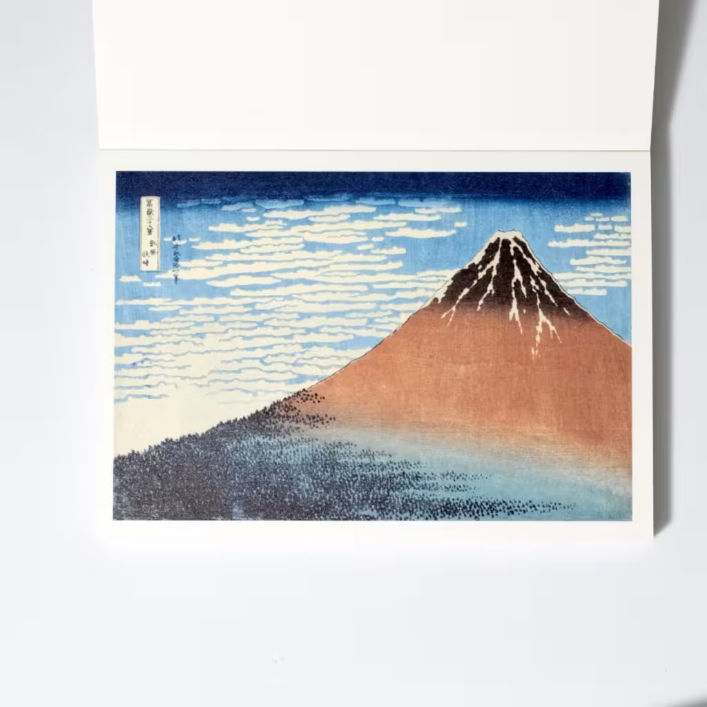葛飾北齋 富嶽三十六景 凱風快晴