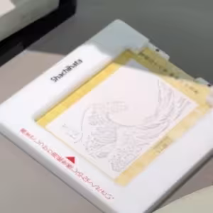 木版畫浮世繪的製作示範-2