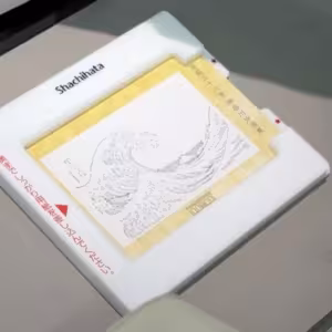木版畫浮世繪的製作示範-3