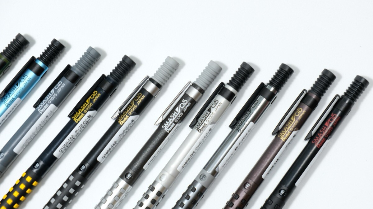  Pentel SMASH Q1005 的各種限定款式-2
