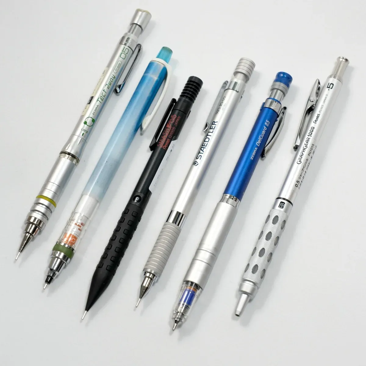 2026年依然經典的6款自動鉛筆推薦，學生到社會人都適合｜Uni、Zebra、Pentel、Staedtler